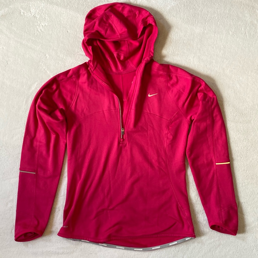 Nike Dri-Fit running jacket with hood
